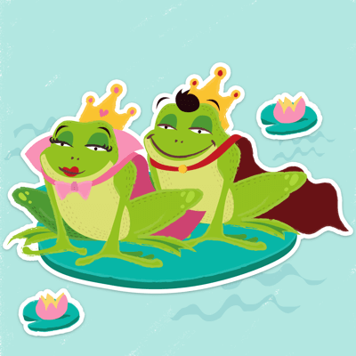Kurbağa Prens ile Prenses